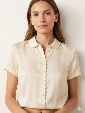 Cyrillus Paris  Blouse Size 40 (FR)